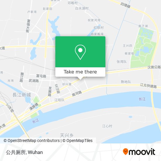 公共厕所 map