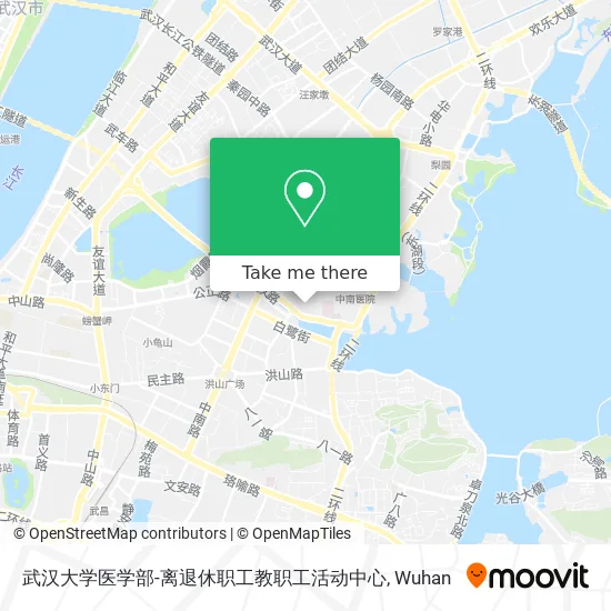 武汉大学医学部-离退休职工教职工活动中心 map