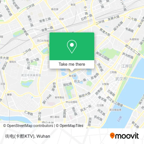 街电(卡酷KTV) map