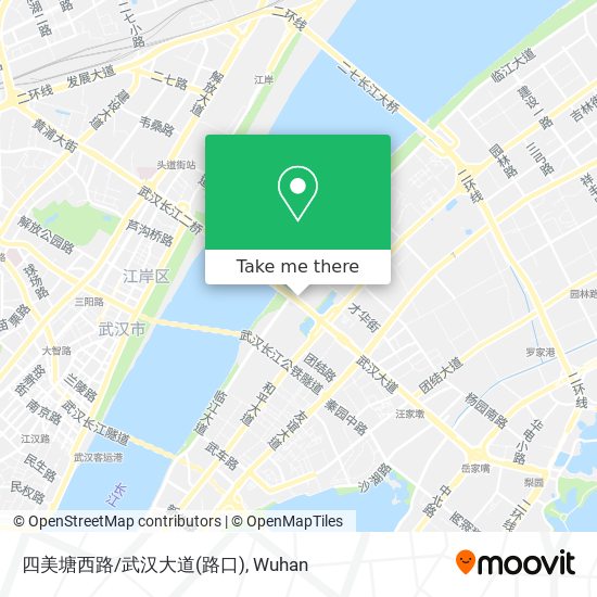 四美塘西路/武汉大道(路口) map