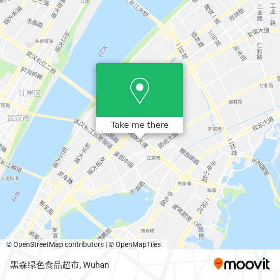黑森绿色食品超市 map