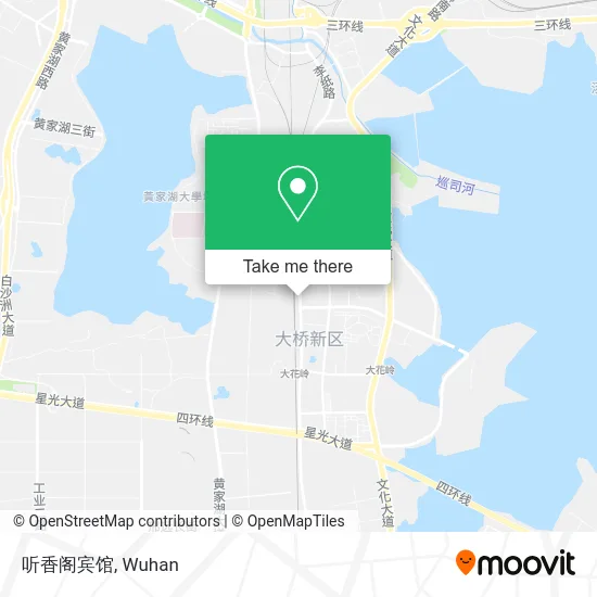 听香阁宾馆 map