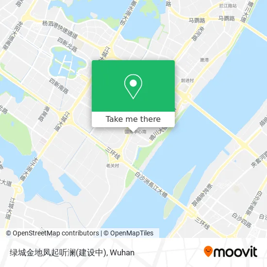 绿城金地凤起听澜(建设中) map