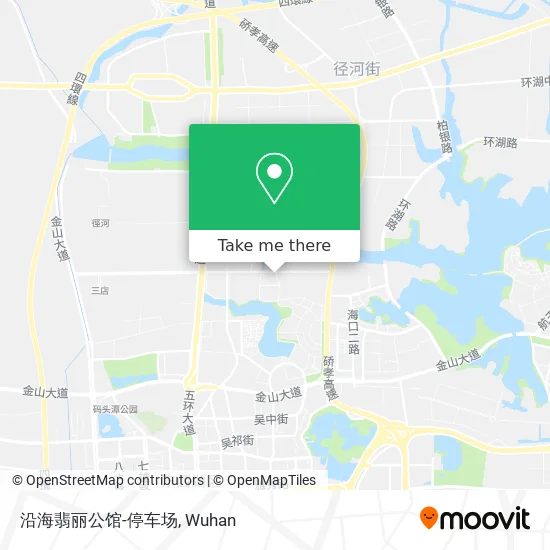 沿海翡丽公馆-停车场 map