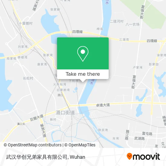 武汉华创兄弟家具有限公司 map