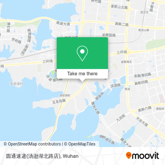 圆通速递(汤逊湖北路店) map