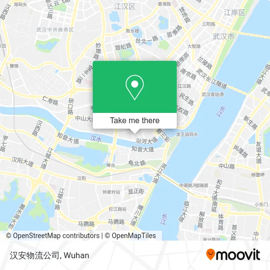 汉安物流公司 map