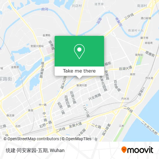 统建·同安家园-五期 map