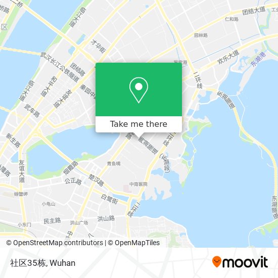 社区35栋 map