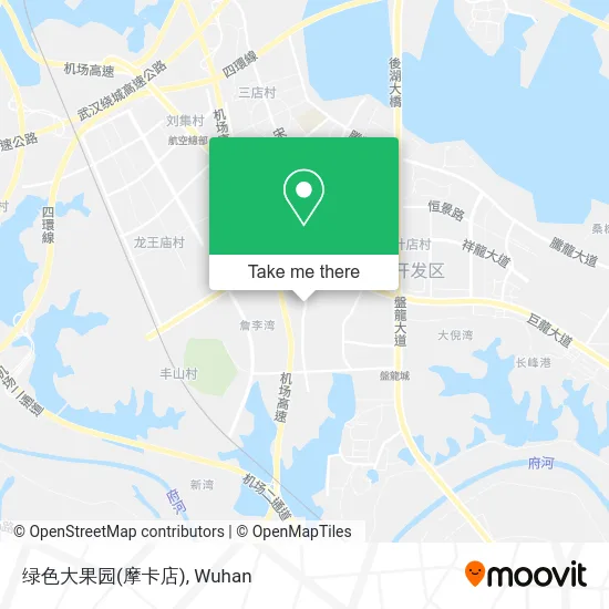 绿色大果园(摩卡店) map