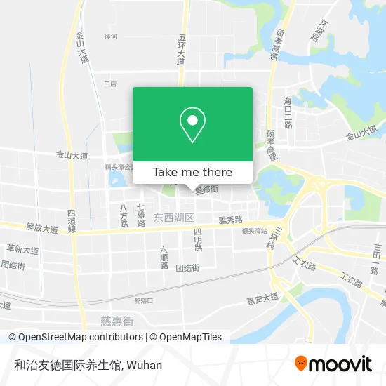 和治友德国际养生馆 map