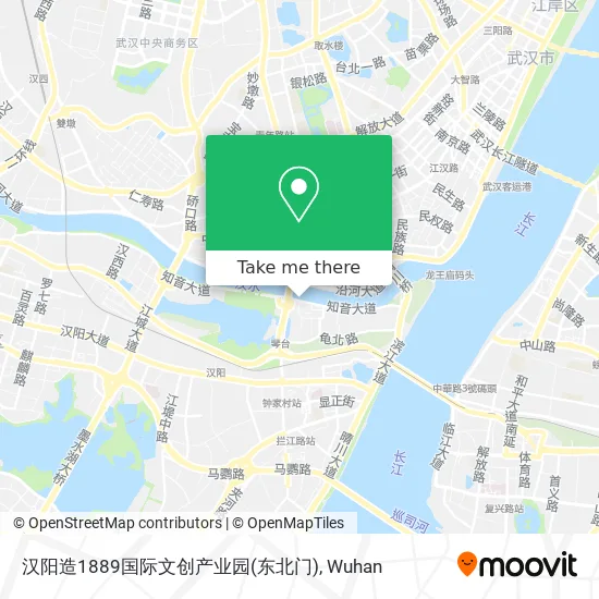 汉阳造1889国际文创产业园(东北门) map