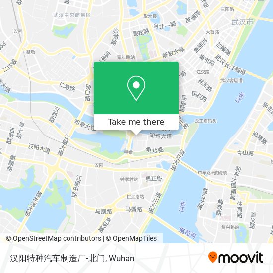 汉阳特种汽车制造厂-北门 map