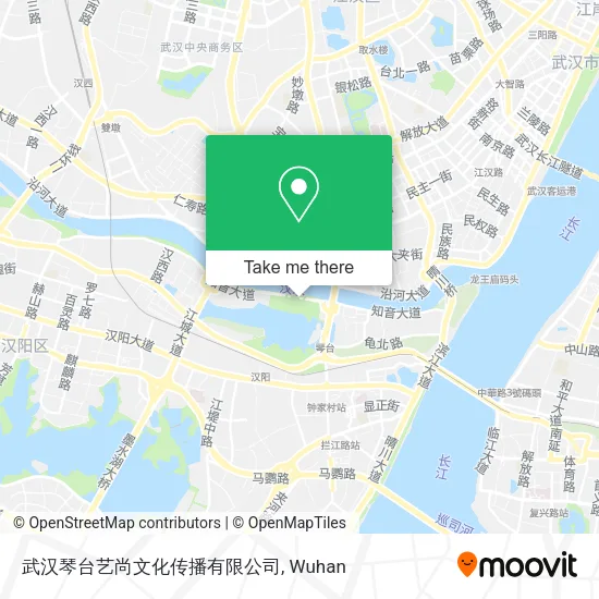 武汉琴台艺尚文化传播有限公司 map