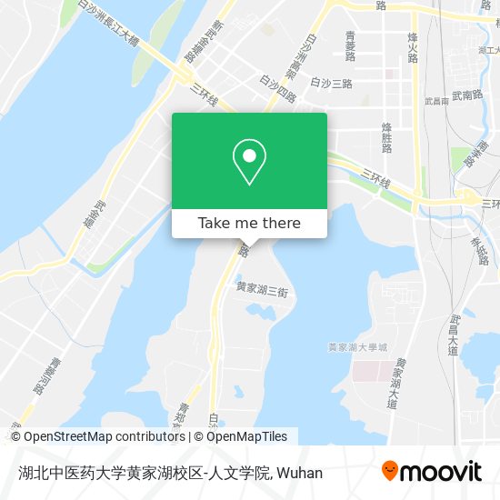 湖北中医药大学黄家湖校区-人文学院 map