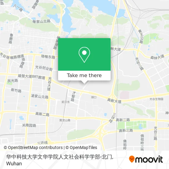 华中科技大学文华学院人文社会科学学部-北门 map