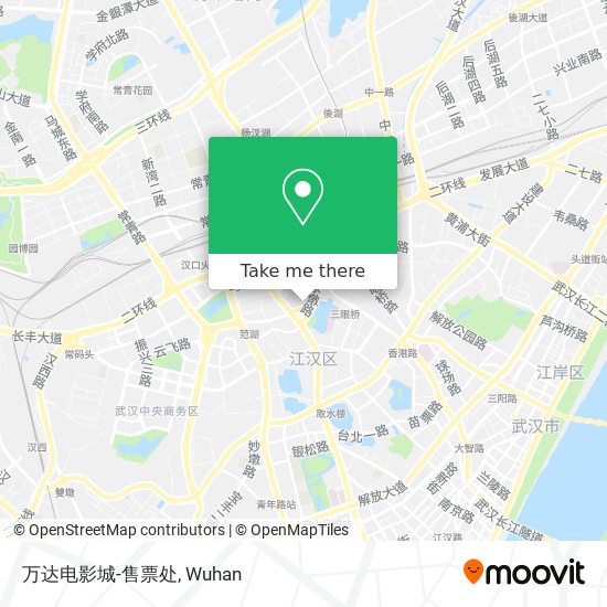 万达电影城-售票处 map
