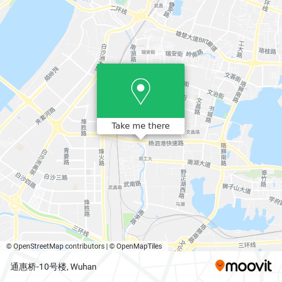 通惠桥-10号楼 map
