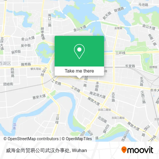 威海金尚贸易公司武汉办事处 map