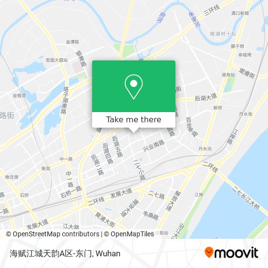 海赋江城天韵A区-东门 map