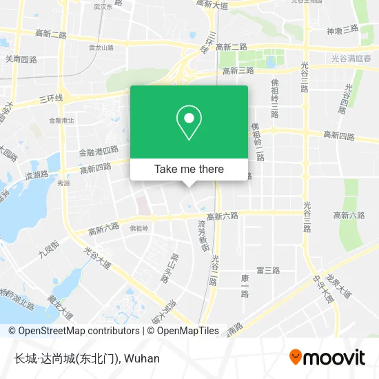 长城·达尚城(东北门) map