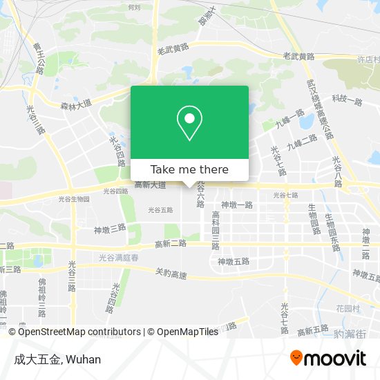 成大五金 map