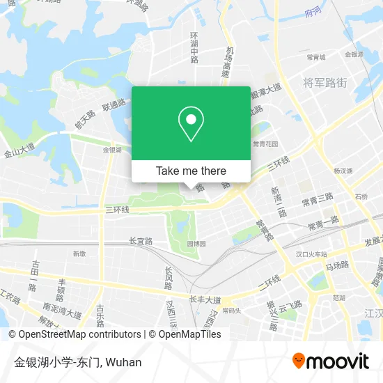 金银湖小学-东门 map