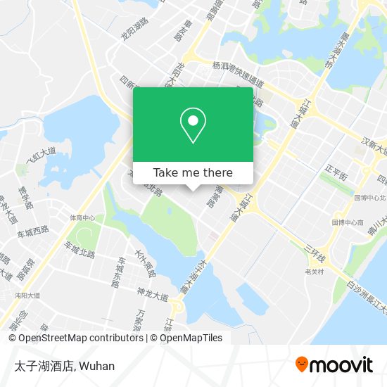 太子湖酒店 map