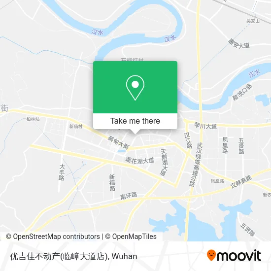 优吉佳不动产(临嶂大道店) map