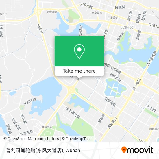 普利司通轮胎(东风大道店) map
