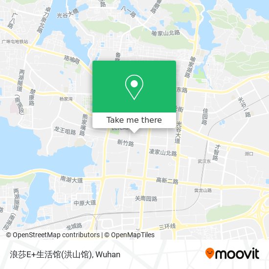 浪莎E+生活馆(洪山馆) map