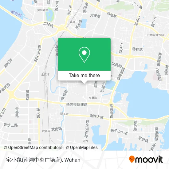 宅小鼠(南湖中央广场店) map