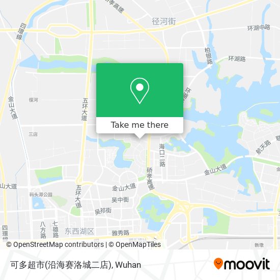 可多超市(沿海赛洛城二店) map