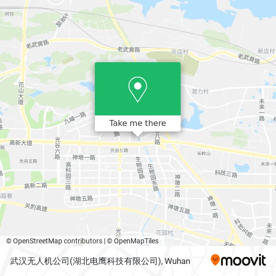 武汉无人机公司(湖北电鹰科技有限公司) map