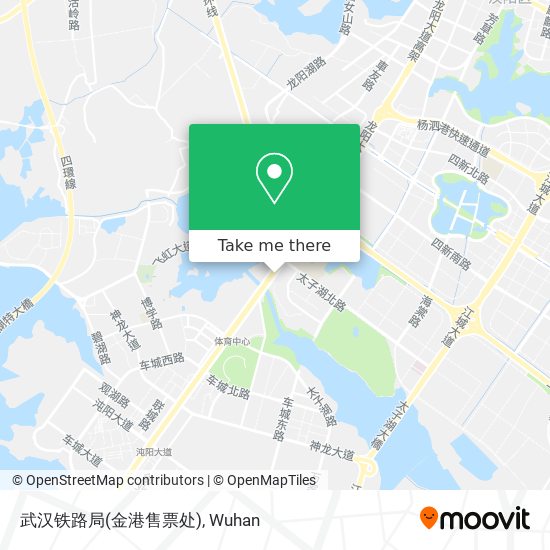 武汉铁路局(金港售票处) map