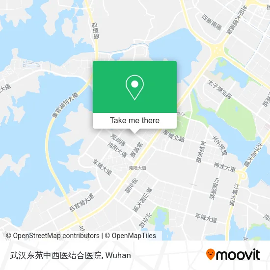 武汉东苑中西医结合医院 map