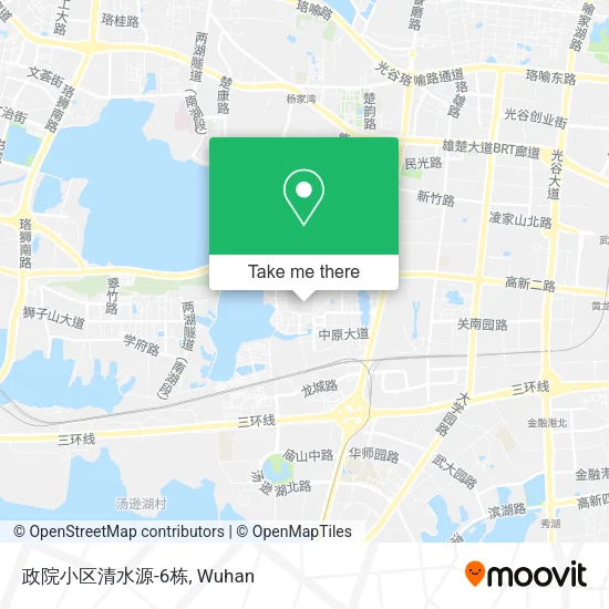 政院小区清水源-6栋 map