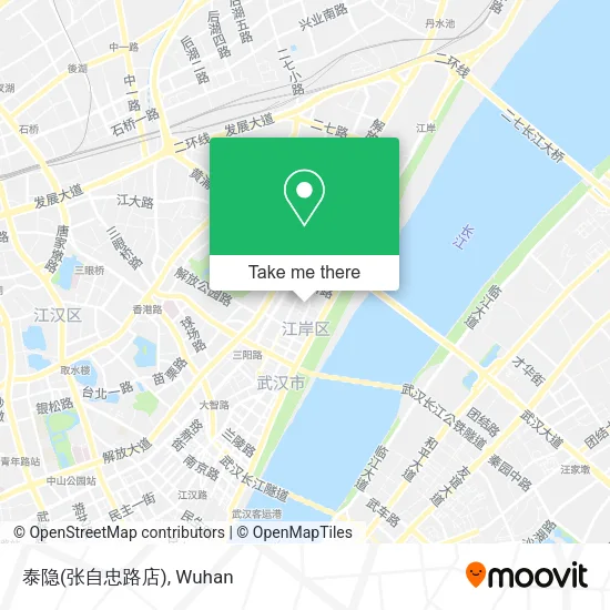 泰隐(张自忠路店) map