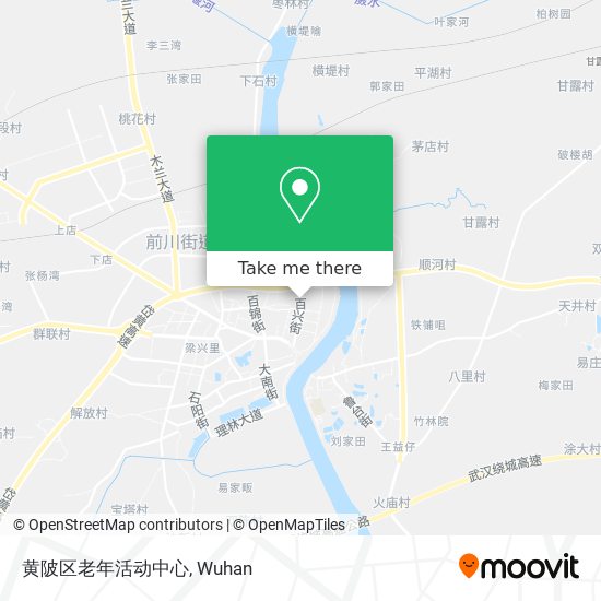 黄陂区老年活动中心 map