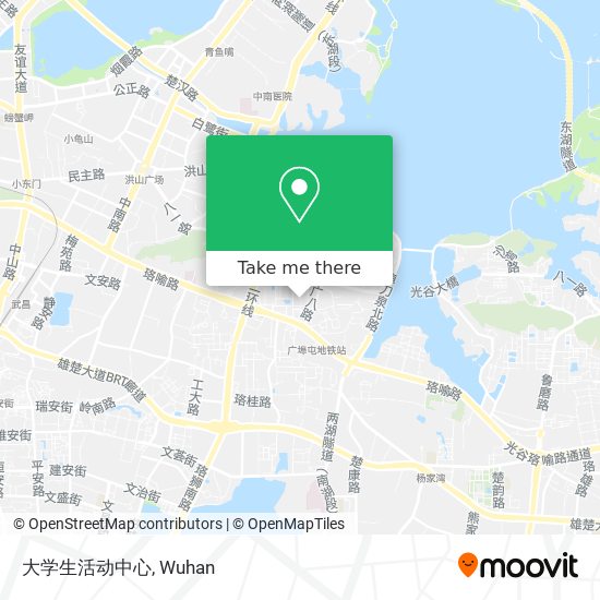 大学生活动中心 map