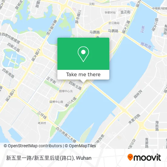 新五里一路/新五里后堤(路口) map