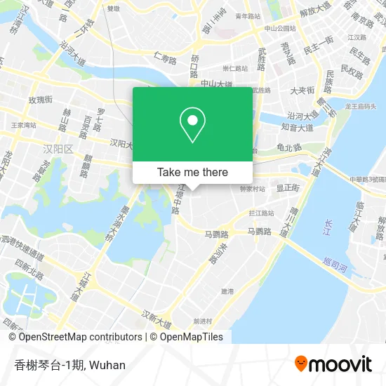 香榭琴台-1期 map