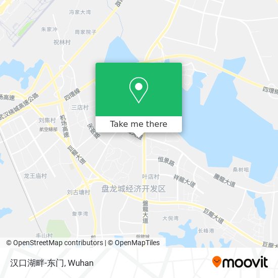 汉口湖畔-东门 map