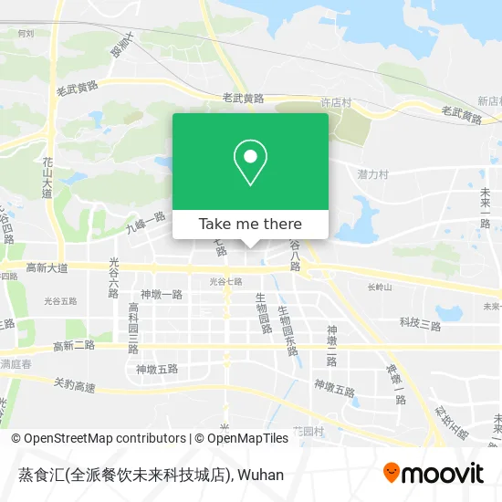 蒸食汇(全派餐饮未来科技城店) map