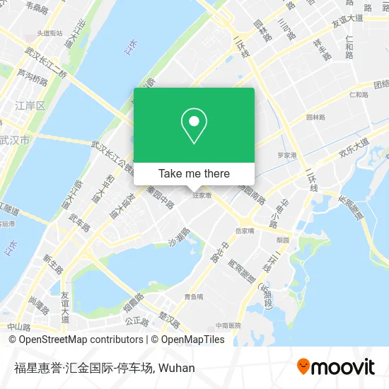 福星惠誉·汇金国际-停车场 map