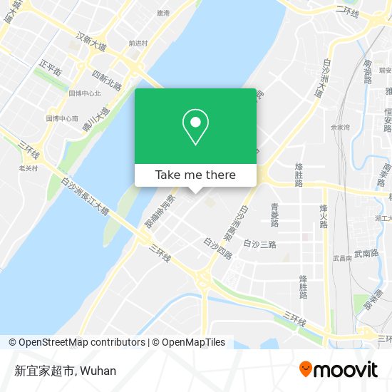 新宜家超市 map