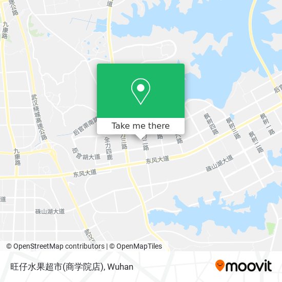 旺仔水果超市(商学院店) map