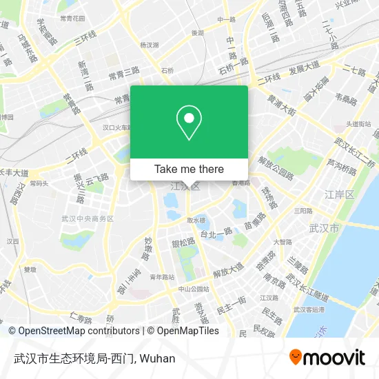 武汉市生态环境局-西门 map