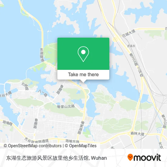 东湖生态旅游风景区故里他乡生活馆 map