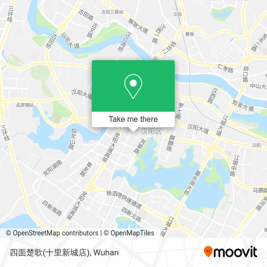 四面楚歌(十里新城店) map